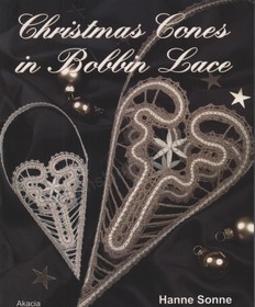 Christmas Cones in Bobbin Lace